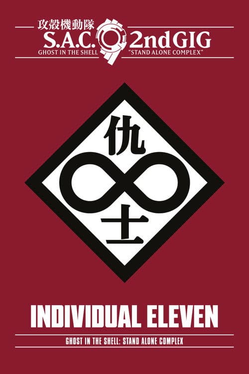 Ghost in the Shell: Stand Alone Complex 2nd GIG - Individual Eleven poster